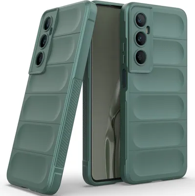 Obrázek produktu pro Pouzdro pro Realme C65 4G Měkké TPU Silikonové Nárazuvzdorné Ochranné Pouzdro zelené