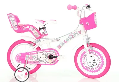 Obrázek produktu pro Dívčí kolo Hello Kitty 14 palců Dino Bikes