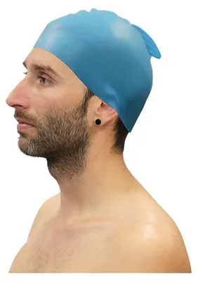 Image de Pack De 10 Bonnets De Natation Silicone Softee Avec Fin Rosa SENIOR