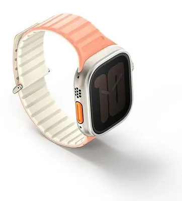 Zdjęcie produktu dla Pasek UNIQ Revix Evo do Apple Watch 43/44/45/49mm różowo-biały