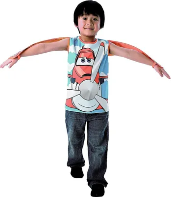 Productafbeelding van Kinder Flügel Dusty Wendeshirt - Carnaval kostuum, kindermaten: 116-128