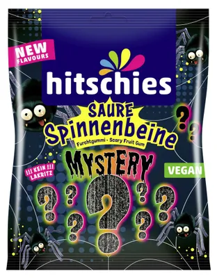 Productafbeelding van Hitschler Zure Spinnenpoten, Mystery Edition, mixverpakking, 125g