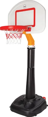 Immagine prodotto di Pilsan Canestro da basket per bambini | Canestro da basket per bambini dai 3 anni in su | Regolabile in altezza da 190 a 280 cm