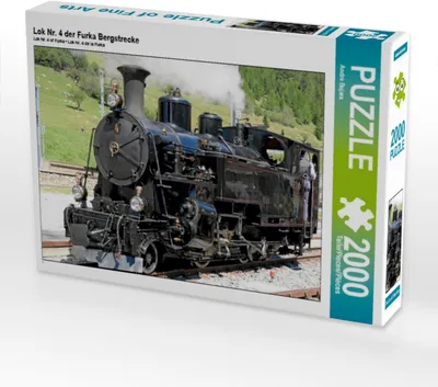 Produktbild von Calvendo Lok Nr. 4 der Furka Bergstrecke 2000 Teile Puzzle quer 900x670mm, Bujara André; 7408509