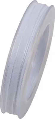 Produktbild von Webband, Schleifenband 6mm weiß 40m Rolle (1m=0,20EUR) Goldina
