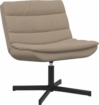 Produktbild von vidaXL Drehstuhl Cappuccino 63 x 75 x 76 cm Kunstleder