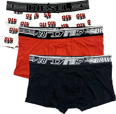 Produktbild von Diesel Herren Unterwäsche Boxer Shorts UMBX-Damienthreepack 3er Pack #074