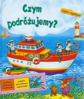 Obrázok produktu pre Czym podróżujemy Książka z zagadkami