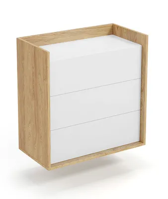 Obrázek produktu pro MOB, Komoda - Mozelle 3S (hikor + biela)