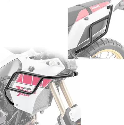 Zdjęcie produktu dla Zestaw pałąka ochronnego owiewki i tylnego pałąka zderzeniowego odpowiedni dla Yamaha T