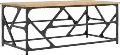 Produktbild von vidaXL Couchtisch Sonoma-Eiche 100x50x40 cm Holzwerkstoff