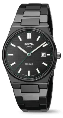 Productafbeelding van Boccia herenhorloge, titanium, keramisch, modelnummer 3675-01