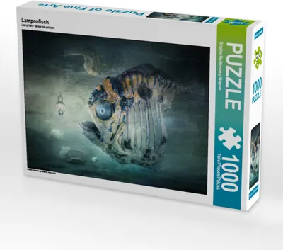 Produktbild von CALVENDO Puzzle Lampenfisch | 1000 Teile Lege-Größe 64x48cm Foto-Puzzle für glückliche Stunden