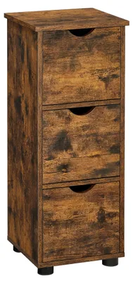 Immagine prodotto di Mobile Bagno - Leobert - Marrone Rustico - 30 X 30 X 80 Cm