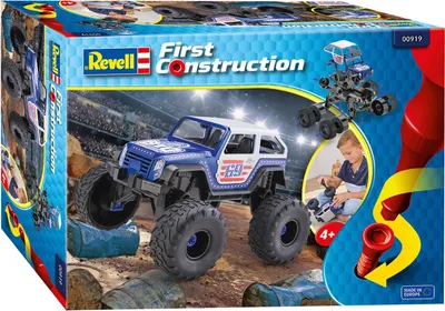 Produktbild von Revell Monster Truck Bausatz - Kunststoff Modellauto 1:20 Maßstab