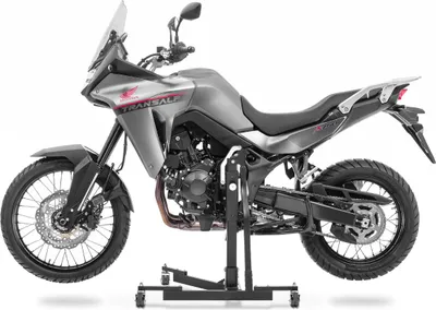 Obrázok produktu pre CS Power Evo stredový stojan pre Honda Transalp XL 750 23-25 čierny