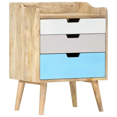 Produktbild von Nachttisch 47 x 35 x 63 cm Massivholz Mango