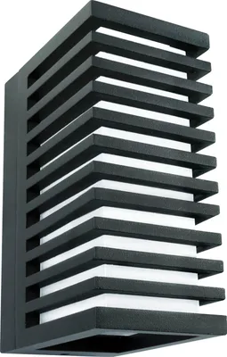 Produktbild von Led Wandleuchte Corona V IP65 Wandlampe 3000K warmweiß, Alu schwarz