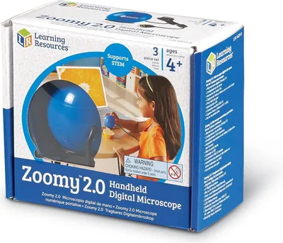 Zdjęcie produktu dla Learning Resources Zoomy 2.0, Mikroskop, Laboratorium, 4 lat(a), Niebieski