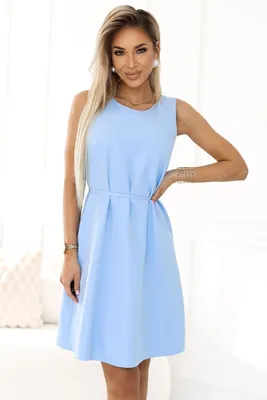Immagine prodotto di Numoco Mini abito donna Victoria blu cielo S