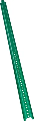 Produktbild von 6 Fuß U-Kanal-Schilderpfosten, 4er-Pack grüne, robuste feste Zaunpfosten aus Stahl, U-Kanal-Schild aus Stahl für Garten, Hof, Bauernhof oder Verkehrskreuzung