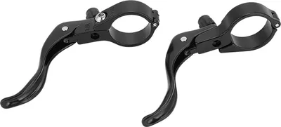 Zdjęcie produktu dla 1 para lekkich dźwigni hamulca szosowego ze stopu aluminium 31,8 mm Akcesoria (czarne)