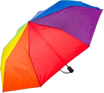 Produktbild von Happy Rain Mini AC Auf-/Automatik Regenschirm Ø 97 cm Durchmesser Multicolor