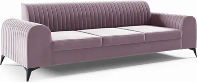 Produktbild von LIKMA Schmutziges Rosa 3 Sitzer Samt Sofa Elsa 234x77x93 cm 3-er Couchgarnitur Hydrophobe Beschichtung Velvet Moderne Wohnzimmer Couch Velours Glamour Design Stoff Fresh 09