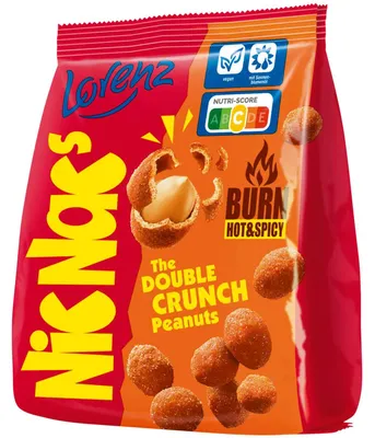 Image de Nicnac?S Burn Cacahuètes croquantes piquantes et épicées 110 g