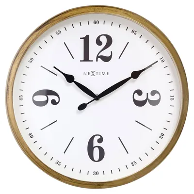 Obrázek produktu pro NeXtime - 3290GO - Nástěnné hodiny - 39 cm - zlaté - Classic