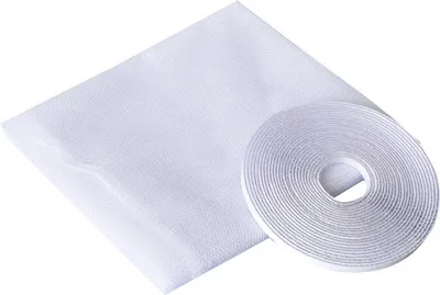 Zdjęcie produktu dla Insectynet Siatka na owady 1 sztuka Czarna 130x150 cm Nylon bez montażu samoprzylepna