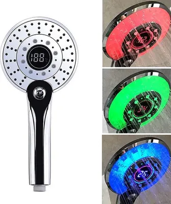 Produktbild von Farbwechselnde LED-Duscharmleiste - LED-Duschkopf, Duschkopf mit Farbwechsel