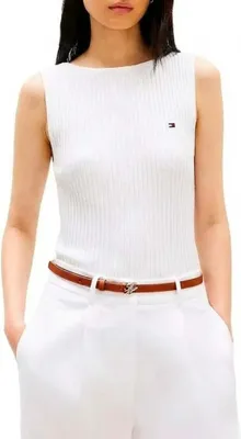 Immagine prodotto di T-shirt  Del Marchio Tommy Hilfiger Del Modello Ww0ww47807 Bianco