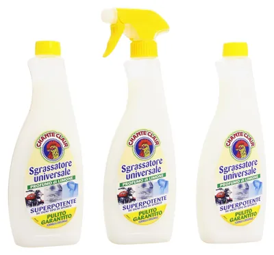 Produktbild von Chanteclair - Universal-Fettlöser 500 ml + 2 Nachfüllpackungen, Zitronenduft