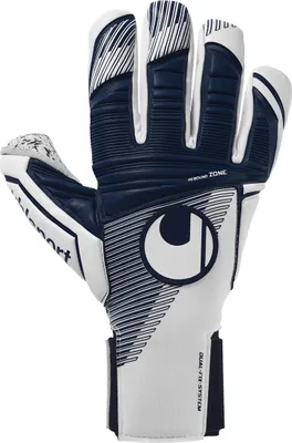 Produktbild von uhlsport Torwarthandschuhe SUPERGRIP+ HN Unisex 1011357_01 weiß/marine 8.5