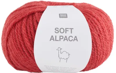 Produktbild von Rico Design Soft Alpaca Wolle 125m 50g