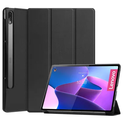 Obrázok produktu pre Kryt pre Lenovo Tab P12 Pro 12,6" Smart Cover Case s funkciou stojana a funkciou automatického spánku/prebudenia Black
