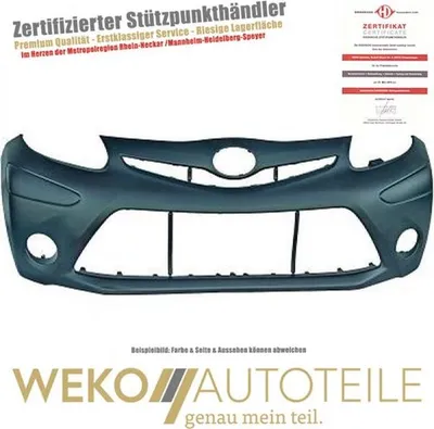 Produktbild von Stoßstange vorne DIEDERICHS 6600250 für TOYOTA
