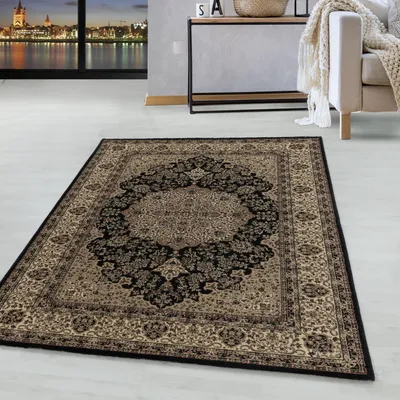 Immagine prodotto di Homebyhome Tappeto Orientale Classico per Soggiorno con Motivo Ornamentale Elegante e Facile da Pulire, Dimensioni: 80x150 cm