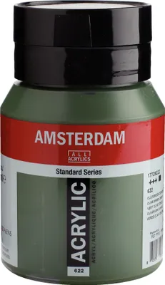 Obrázek produktu pro Amsterdam Standard, 500 ml, Zelená, Olivový, Láhev, Voděodolný
