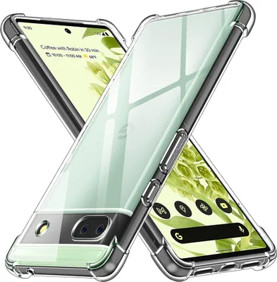 Produktbild von Silikonhülle für Google Pixel 6A - Durchscheinend KP30014