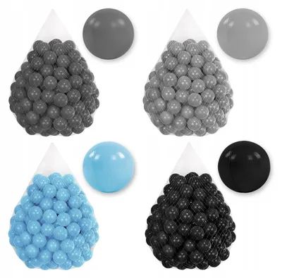 Produktbild von Bälle Für Bällebad 7 cm - 200 Stück - Bunte Babybälle Plastikbälle Baby Spielbälle | TUPPI