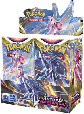 Produktbild von Pokémon Schwert & Schild Astrale Ausstrahlung - Booster Display (36 Booster) - englisch