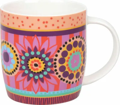Produktbild von Könitz Becher Exotic Summer - sunny, Tasse, Bone China, 400 ml, 11 7 275 2743