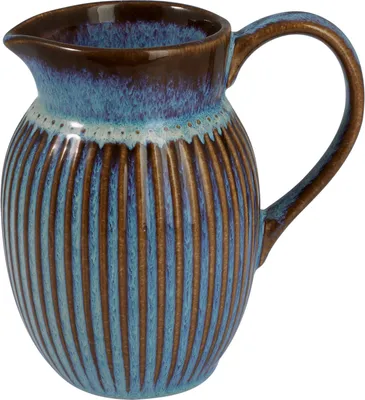 Produktbild von Greengate Alice oyster Krug blue 0,5l