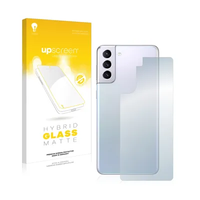 Produktbild von upscreen Entspiegelungs Schutzglas für Samsung Galaxy S21 5G (Rückseite) Schutzfolie Panzer Folie Glas Display Schutz matt