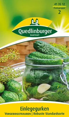 Produktbild von Quedlinburger Saatgut - Einlegegurken Vorgebirgstrauben - Samen - 413512