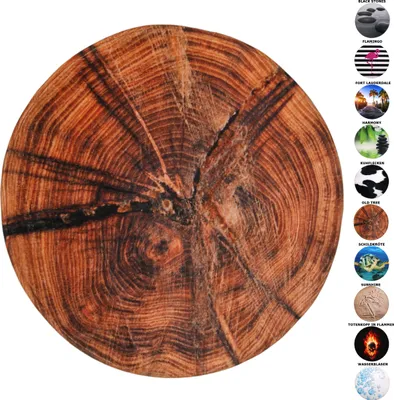 Produktbild von SANILO® Badteppich rund Old Tree Ø 80 cm