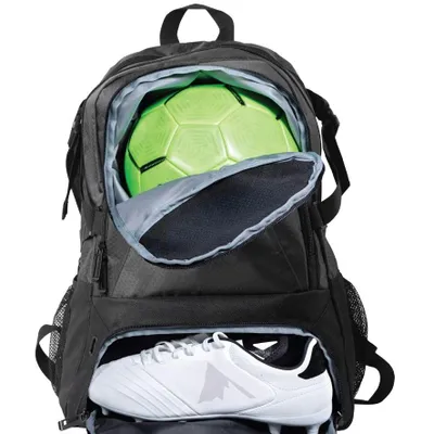 Imagen del producto de Mochila De Entrenamiento Con Bolsa Para Balones, Zapatillas De Fútbol Y Baloncesto
