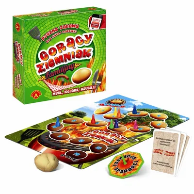 Produktbild von Heiße Kartoffel Familienbrettspiel Rebel